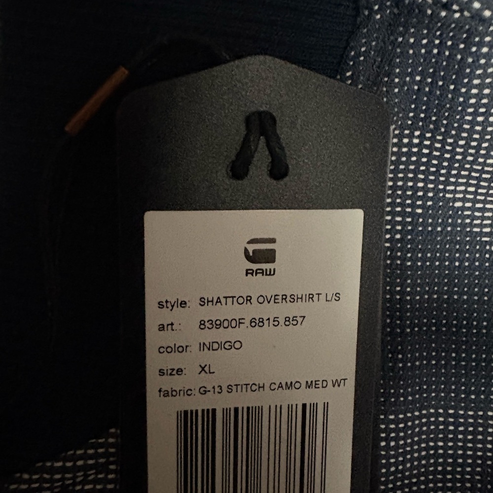 G-Star Indigo Patterned Jacket - image 4